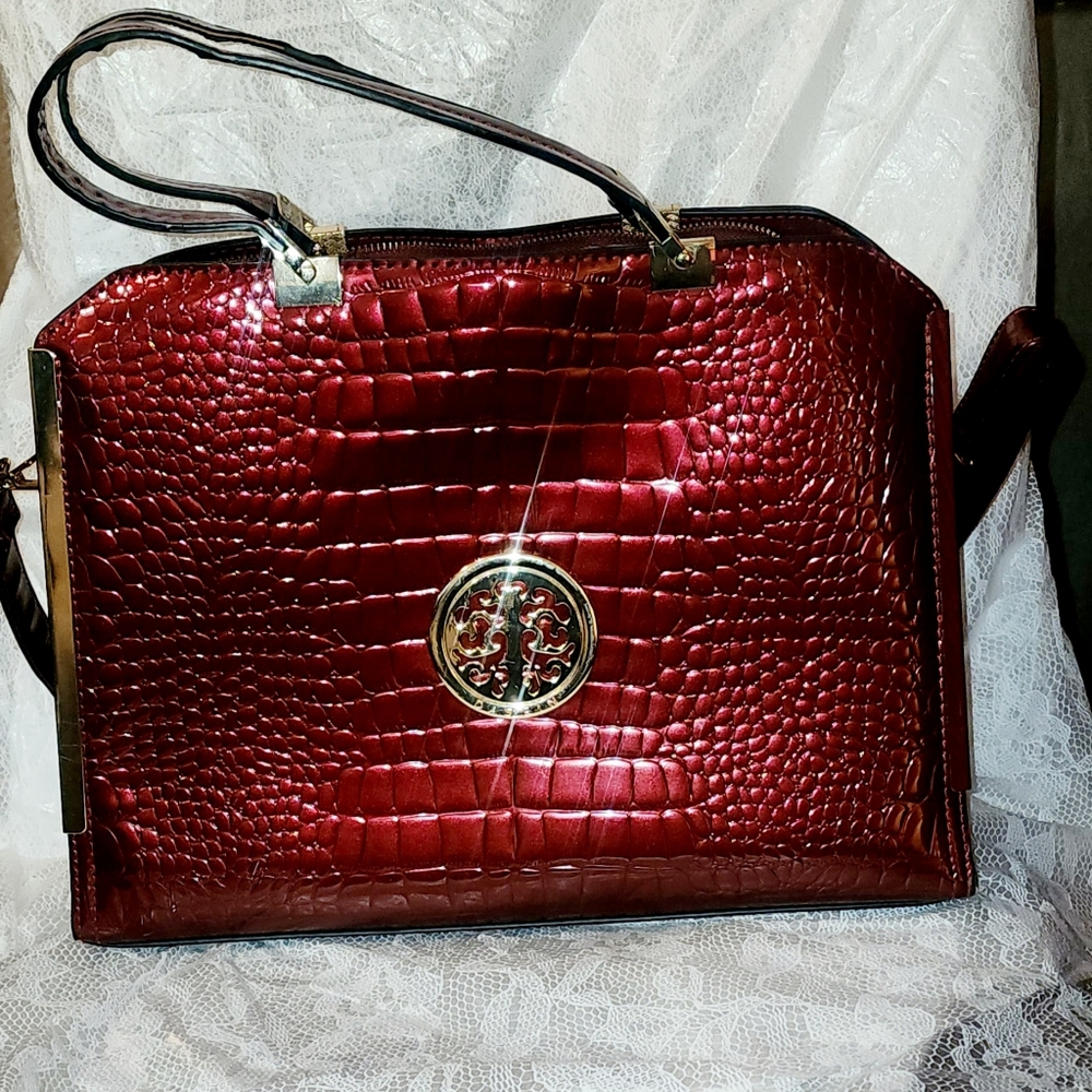 Dasein Large Satchel Designer Handbag
